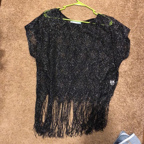 Maurices Tops - Maurice’s Sparkly Fringe